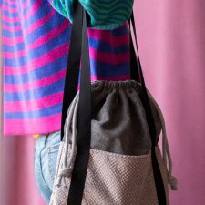 Torebka damska z kominem