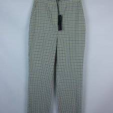 Marks & Spencer wełniane spodnie krata z metką 8 / 36