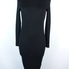 Next dzianinowa sukienka z golfem przed kolano 10 / 38