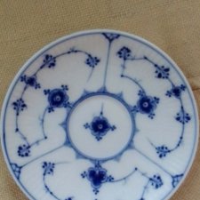 ROYAL COPENHAGEN BLUE FLUTED PLAIN - PORCELANOWY TALERZYK