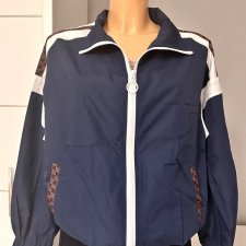 Shein XS 34, kurtka wiatrówka, oversize, granatowa