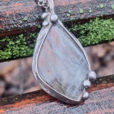 Złoty fiolet - wisiorek