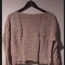 kolczuga handmade z lnem