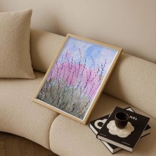 Łąka. Oryginalna akwarela A3