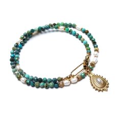 Turkus vol. 45 /choker/ naszyjnik 18.02.26 - Szlachetna kolekcja