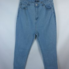 Boohoo skinny jeans high waist wysoki stan 16 / 44