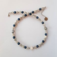 Naszyjnik Oszronione Jadeity