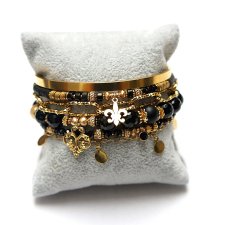 Zestaw bransoletek /onyks/ vol. 4 /06.02.26 - Szlachetna kolekcja