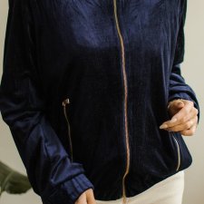 aksamitna bluza M/L
