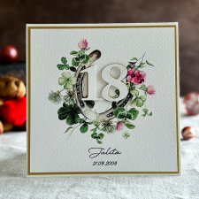 Personalizowana kartka na 18 urodziny, BH 36