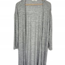 CLOCKHOUSE długi kardigan sweter damski melanż 42 XL