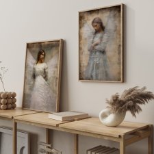 ZESTAW PLAKATÓW 2cz 30x40 cm Anioły (set244)