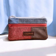 Patchworkowy portfel damski