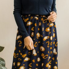 spódnica w cętki S