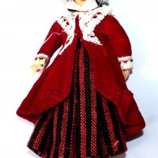 kolekcjonerska folkowa laleczka vintage