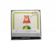 Korkowe podstawki pod kubki DRZEWKO 4szt