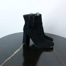 River Island zamszowe botki 6 / 39 26 cm