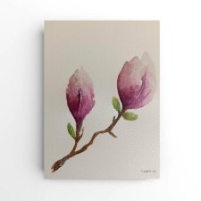 Kwiaty- obraz  akwarela