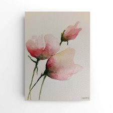 Kwiaty- obraz  akwarela