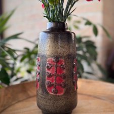 Wazon ceramiczny typu Fat lava, II połowa XX w.