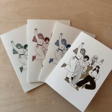 Kartka składana GIRL POWER