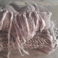 Kolczuga knitwear len handmade