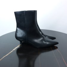 TU botki na obcasie ekoskóra szpic 7 / 41 - 26,5 cm