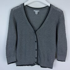 H&M cienki szary sweterek / M