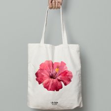 Torba bawełniana hibiskus