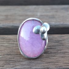 Jasny fiolet - pierścionek regulowany