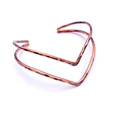 Bransoleta z czystej, polskiej miedzi. Także jako opaska na ramię. Victory