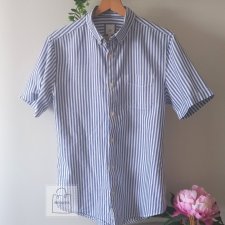 River Island bawełniana koszula w paski