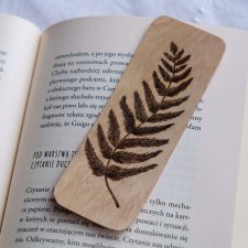 Drewniana zakładka do książki