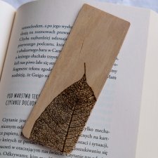 Drewniana zakładka do książki