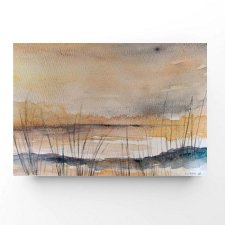 Pejzaż- obraz  akwarela