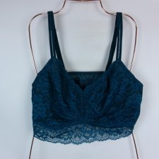 Marks&Spencer morski top stanik bralet koronka 22 / 50