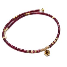 Jadeit bordeaux vol. 2 /01.03.26/ naszyjnik - Szlachetna kolekcja