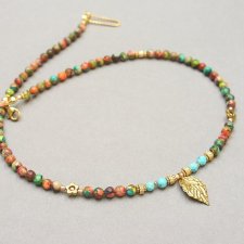 Jaspis cesarski choker - Szlachetna kolekcja /10.09.25/