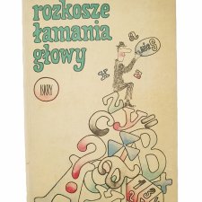 "Rozkosze łamania głowy" Lech Pijanowski Książka vintage