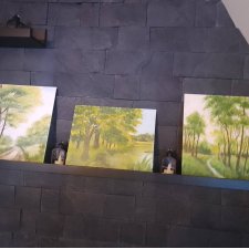 WYPRZEDAŻ KOLEKCJI - ZESTAW RĘCZNIE MALOWANYCH OBRAZÓW - 2 + 1 gratis