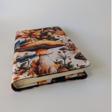 Etui na książkę - grzyby