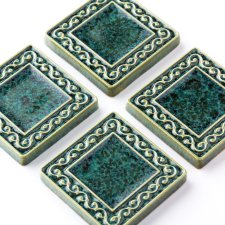 Kafle VIVACE zieleń szmaragdowa, 5cm x 5cm