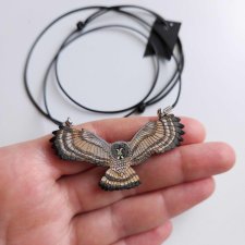 Naszyjnik Puszczyk Mszarny