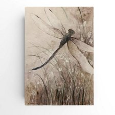 Ważka - obraz  akwarela