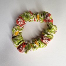 Mini Scrunchie Gumka do Włosów Boho