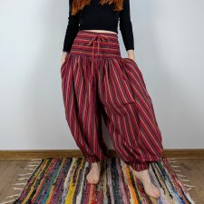 haremki paski - czerwone | nepal | bawełna | etno