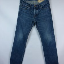 Hollister spodnie straight jeans - W 30 / L30
