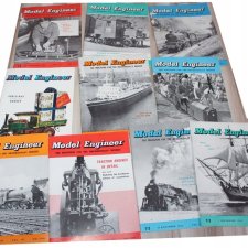 MODEL ENGINEER 1962 10szt po angielsku