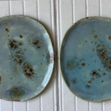 Duże talerze ręcznie robione