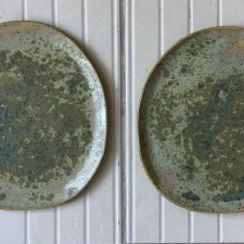 Duże talerze ręcznie robione